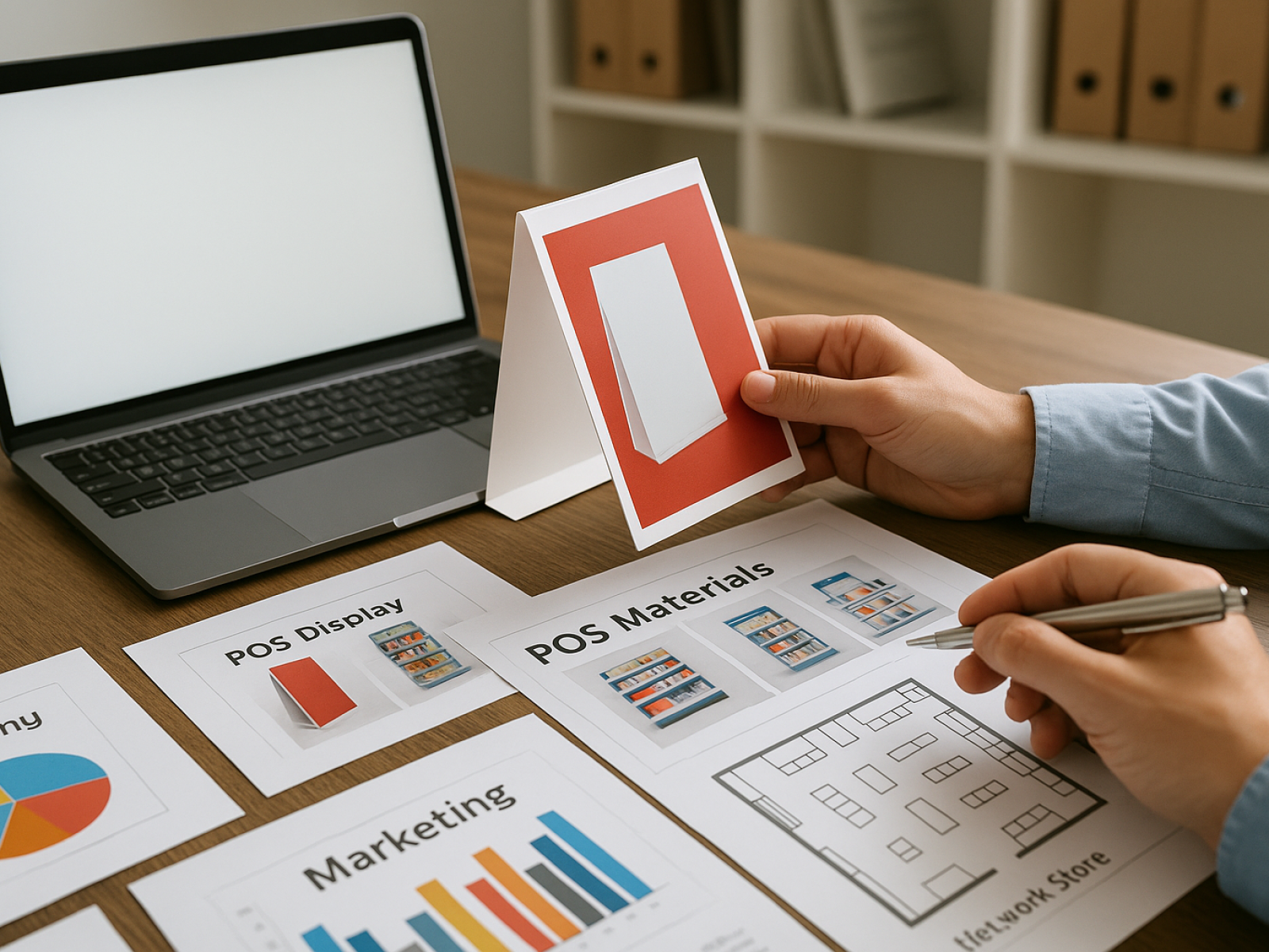 Jak dobrać materiały POS do sieci handlowej — przewodnik dla działu marketingu