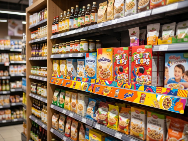 Listwy półkowe z nadrukiem: jak wyróżnić produkt na zatłoczonej półce sklepowej?